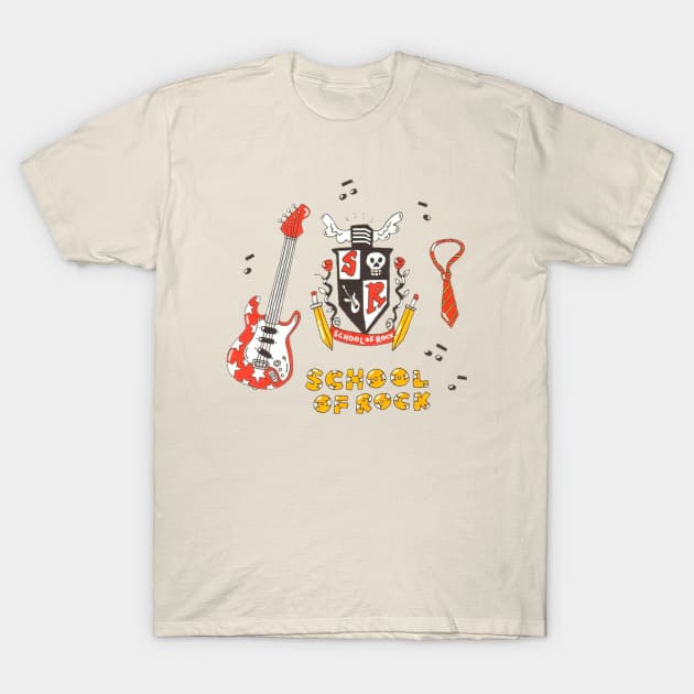 School of rock///Drawing for fans T-Shirt by MisterPumpkin